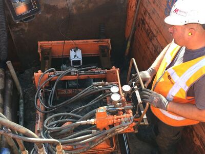 Open Front boring in NGE gebied - Hooge Zwaluwe